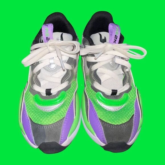 RS-2K Internet Exploring AC Dark Shadow/Fluo Green Size Child 3 - Picture 2 of 7